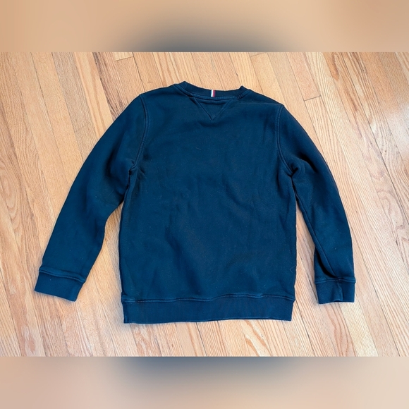 Tommy Hilfiger Navy Crewneck with Red and White Accents - Picture 4 of 4